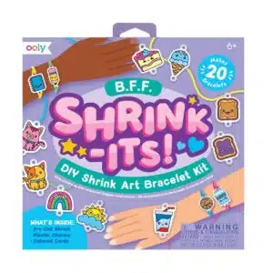 Shrink-Its! D,I,Y, Shrink Art Bracelets Kit – B,F,F,