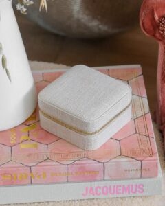 Sieradendoos Corinne - Linnen Beige