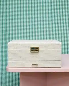 Sieradendoos Denise - linnen beige