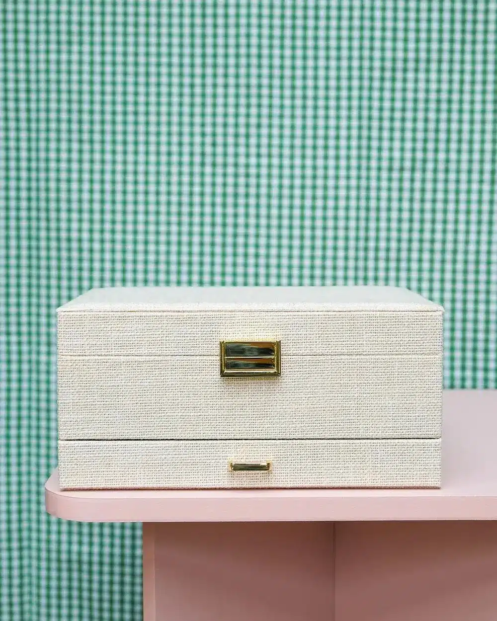 Sieradendoos Denise - linnen beige