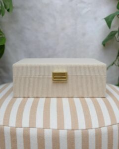 Sieradendoos Louise - Corduroy Beige