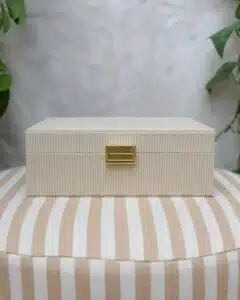 Sieradendoos Louise - Corduroy Beige