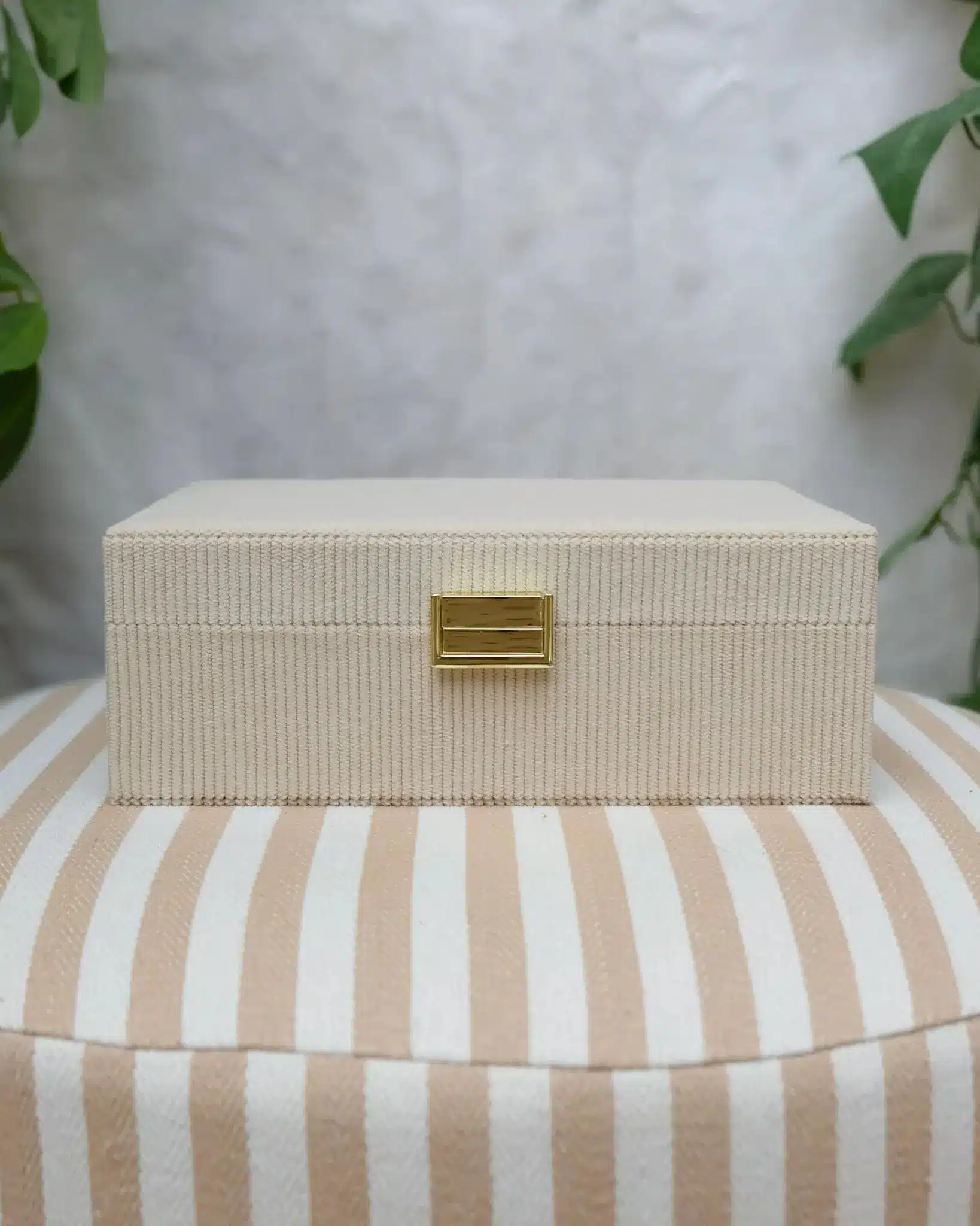 Sieradendoos Louise - Corduroy Beige