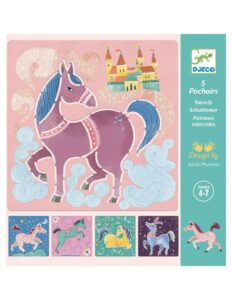 Sjablonenset paarden