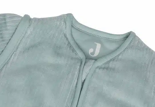 Slaapzak met afritsbare mouw 110cm - Rib Sea Green