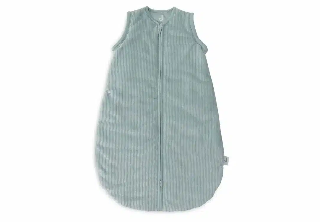 Slaapzak met afritsbare mouw 110cm - Rib Sea Green