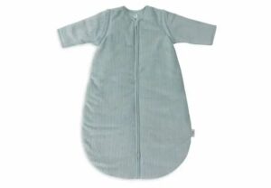 Slaapzak met afritsbare mouw 110cm - Rib Sea Green