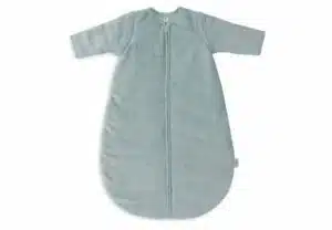 Slaapzak met afritsbare mouw 110cm - Rib Sea Green