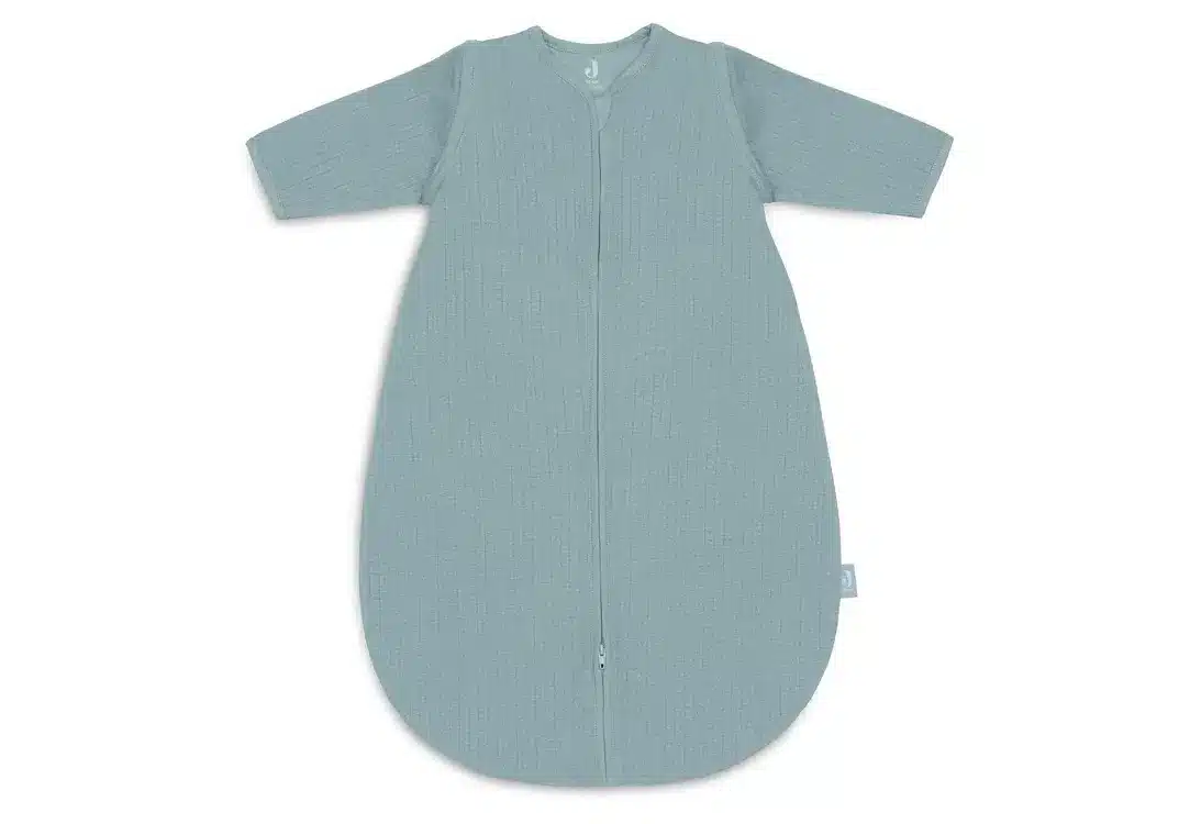 Slaapzak met Afritsbare Mouw Rond 110cm Ajour - Sea Green