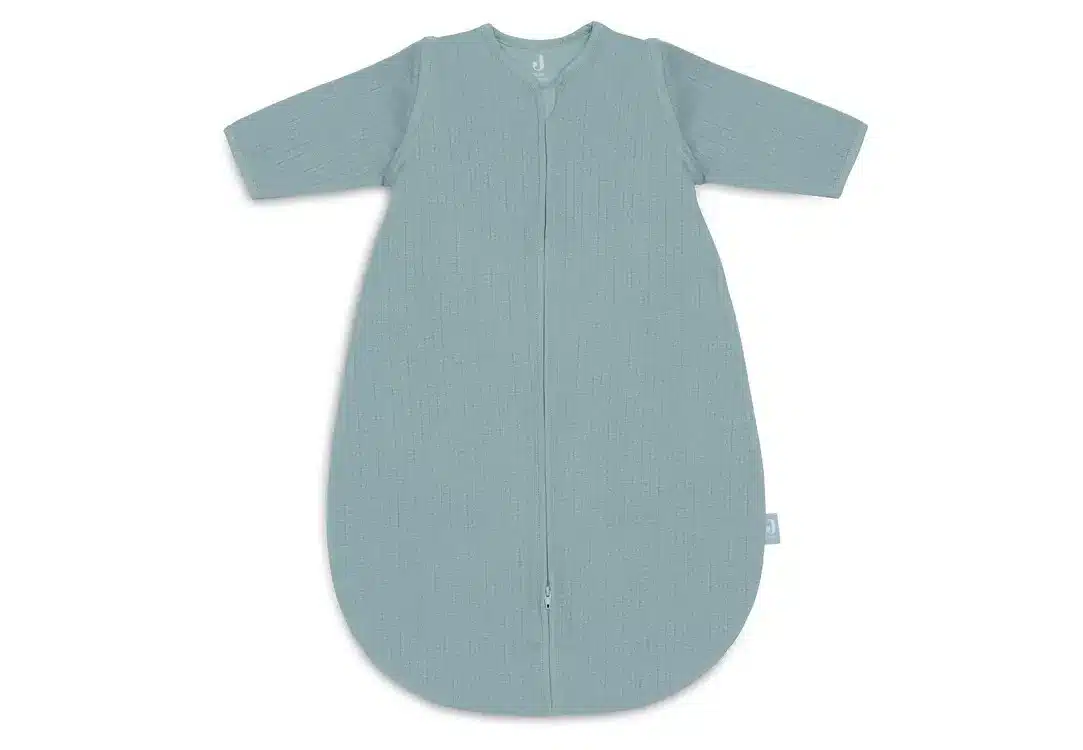 Slaapzak met Afritsbare Mouw Rond 70cm Ajour - Sea Green