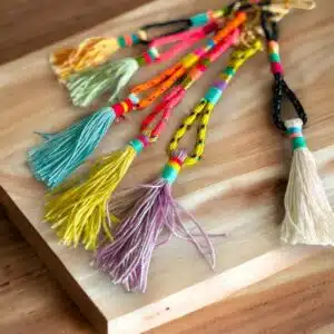 Sleutelhanger met Tassel - Multi