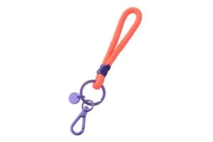 Sleutelhanger Metropolitan orange/purple