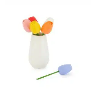 Snack fork Tulip x6 assorted colours
