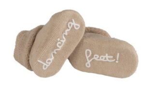 Sock 'Dancing feet' - Beige