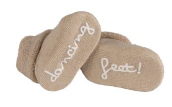 Sock 'Dancing feet' - Beige
