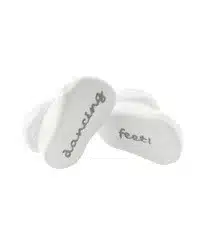 Sock 'Dancing feet' - White