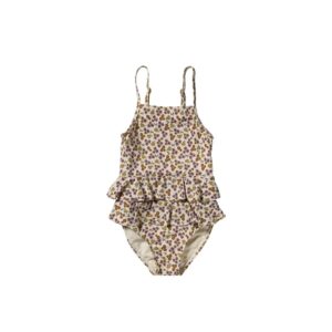 Sparkly Flower | Swimsuit | White Swan
