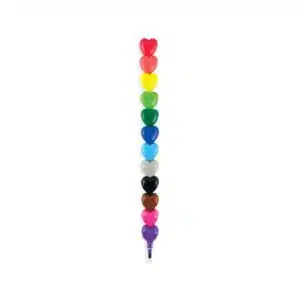 Stacking Crayons - Heart to Heart