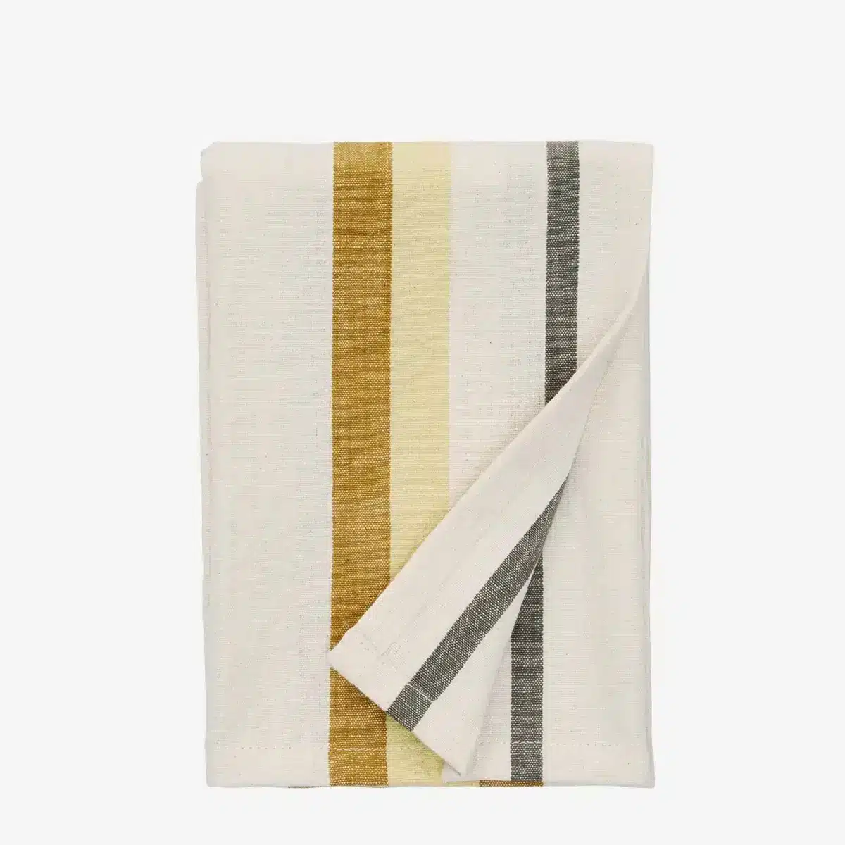 Striped kitchen towel - Golden orange