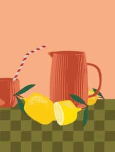 Summer Lemonade - 35x50 cm