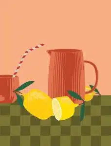 Summer Lemonade - 35x50 cm