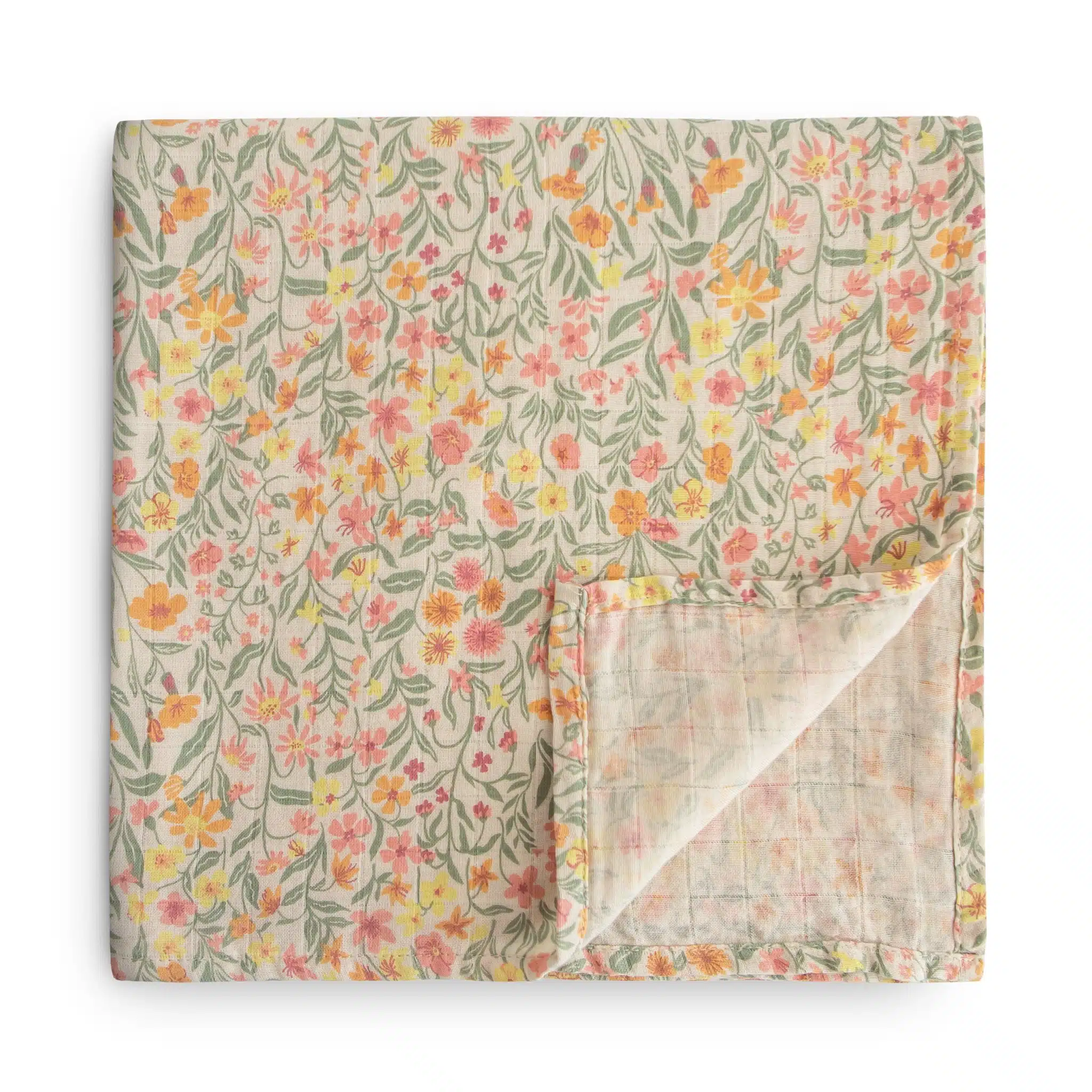 Swaddle 120 x 120cm Pastel Blooms