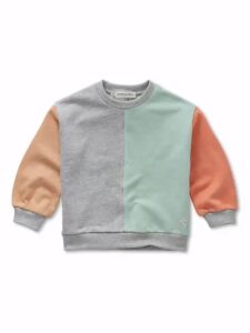 Sweatshirt colourblock - Silt Green