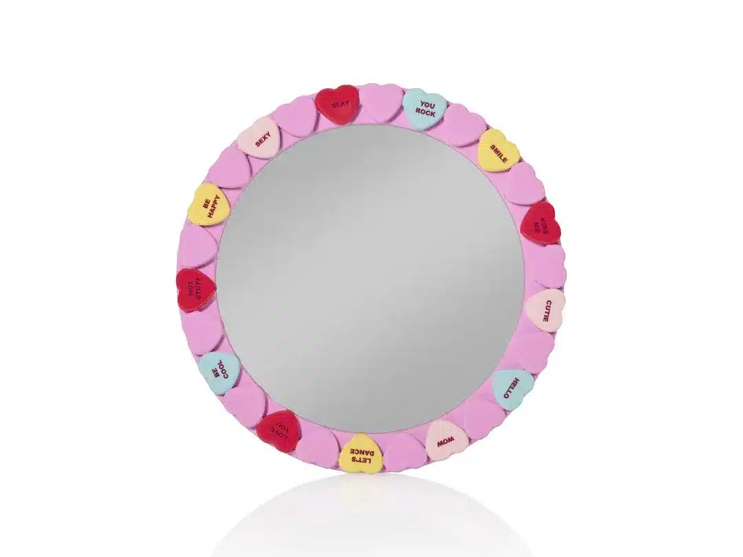 Sweet Heart Candy Mirror Purple