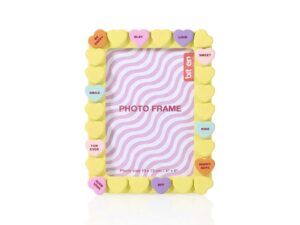 Sweet Heart Photoframe Yellow