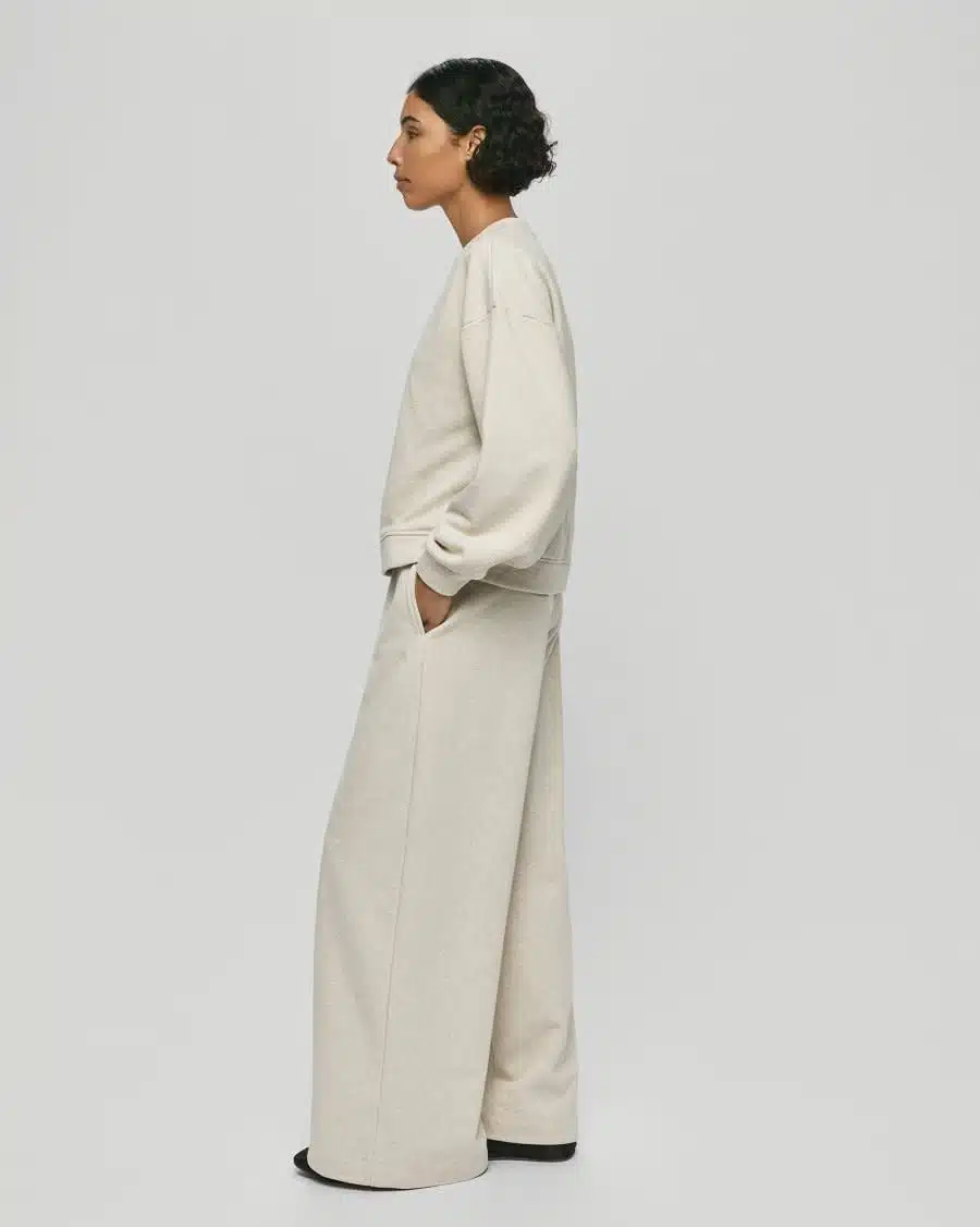 Taia Briena Sweatshirt - Oatmeal Melange