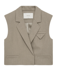 Tailor Short Waistcoat - Winter Twig Melange