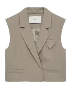 Tailor Short Waistcoat - Winter Twig Melange