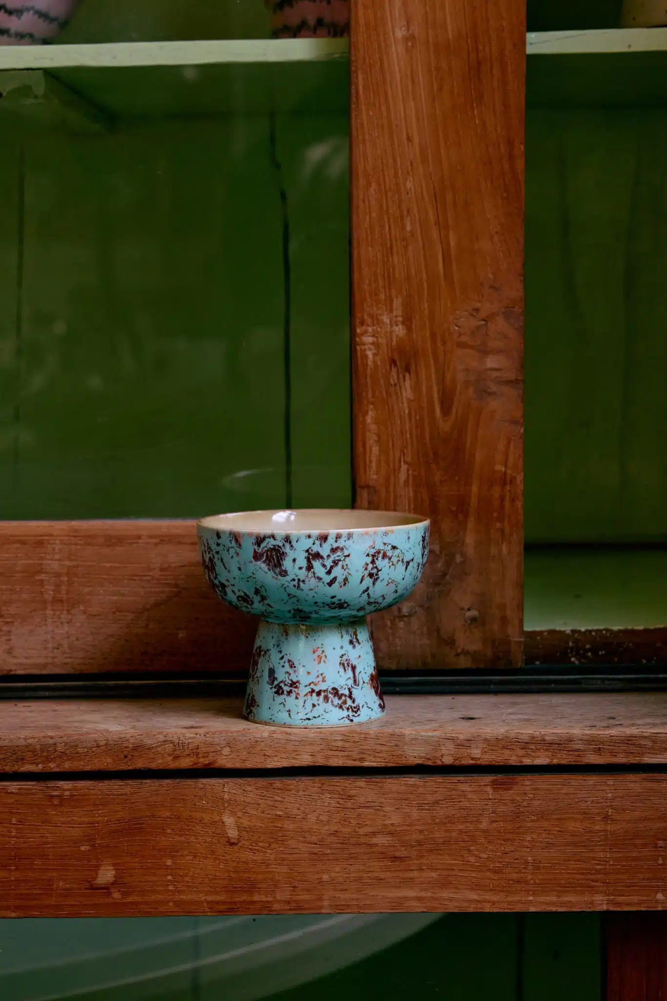Tapas Bowl on Base S - Patina