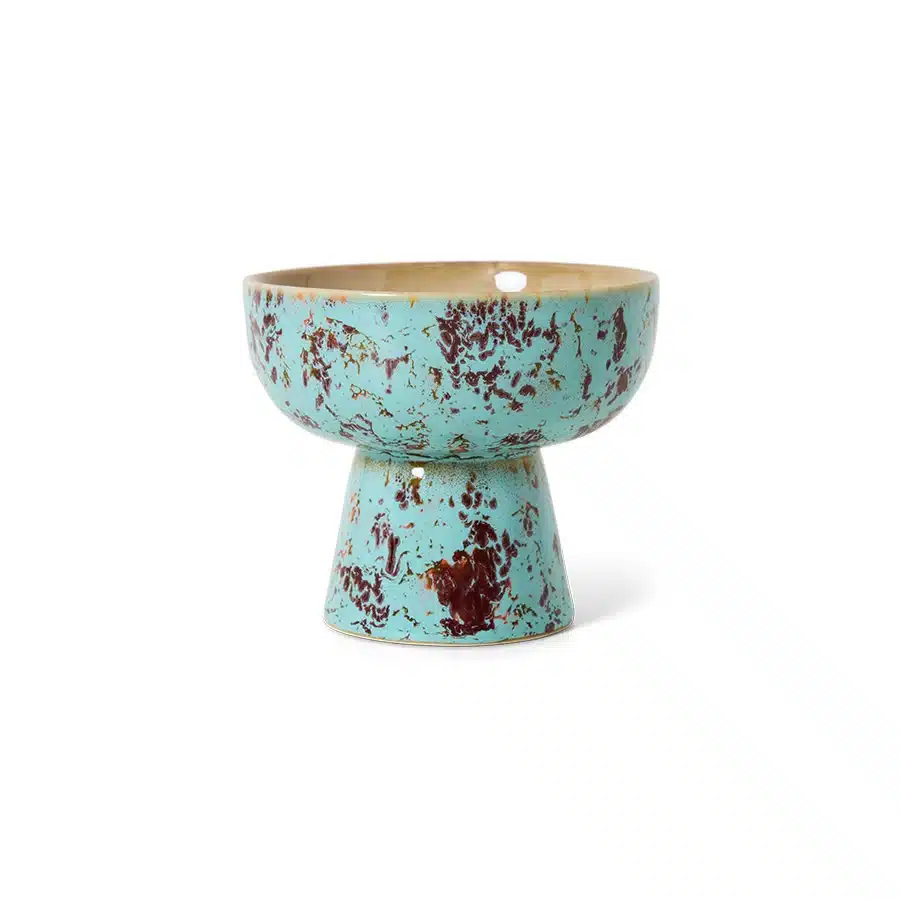 Tapas Bowl on Base S - Patina