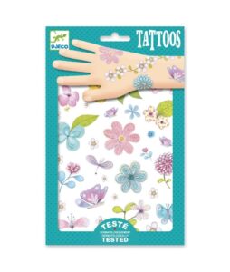 Tattoos Glitter Bloemen