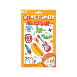 Temporary Tattoo - Awesome Doodles