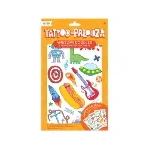Temporary Tattoo - Awesome Doodles