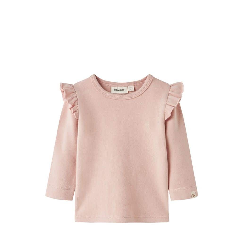 Thora Hyk LS Slim Top – Cameo Rose