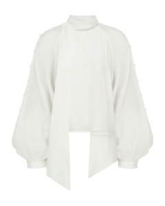 Tilly Blouse - Jet Stream