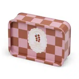 Tomato Printed Tin Candle - Heirloom Tomato