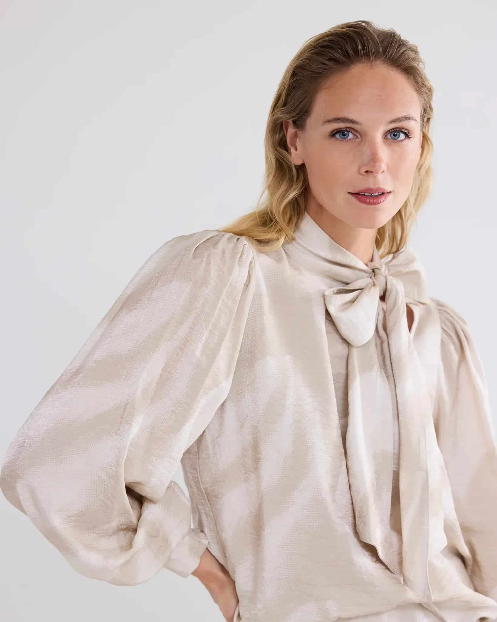 Top big feathers - Cashmere