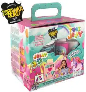 Tuban - Tubi Jelly Set With 6 Colors And Small Aquarium Unicorn