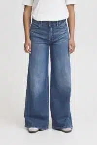 Twiggy Wide Jeans *32 - Medium Blue