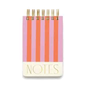 Twin Wire Notepad Stripes