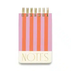 Twin Wire Notepad Stripes