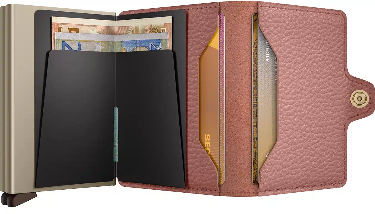 Twinwallet Pebble - Pebble Rose