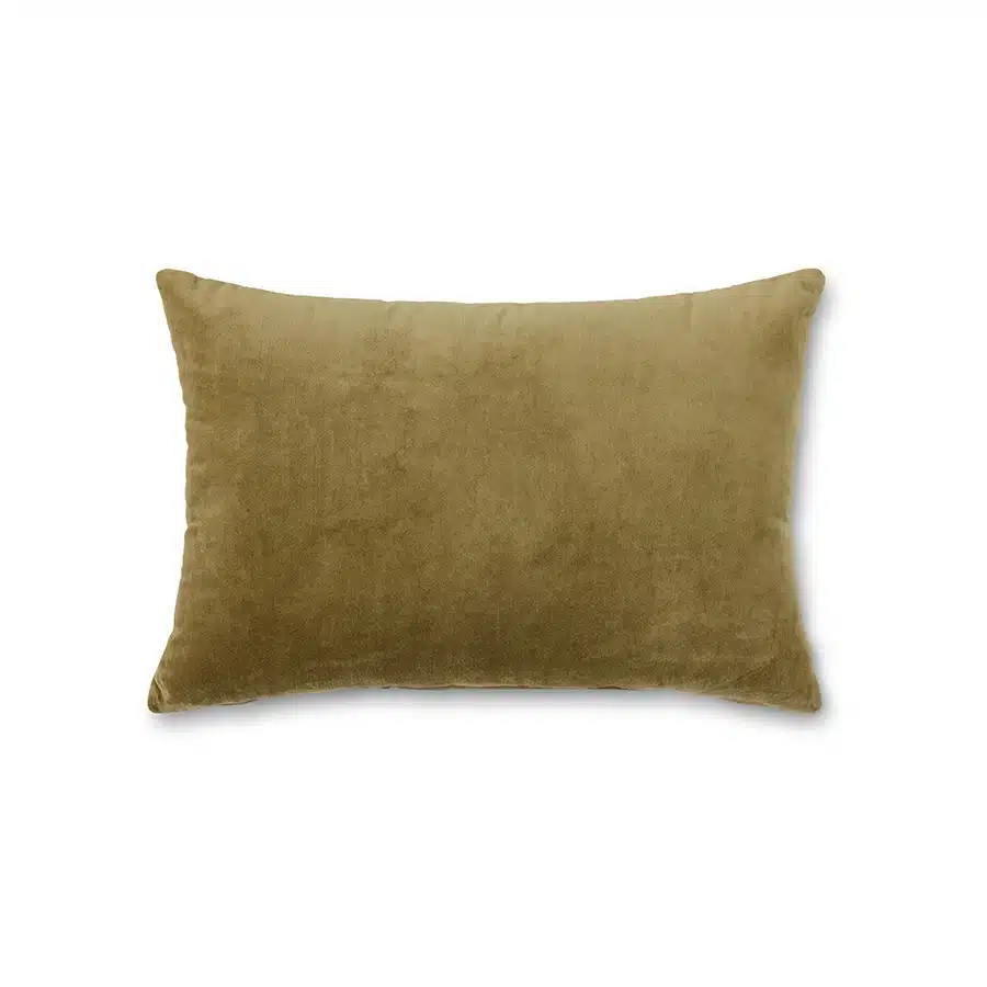 Velvet cushion Army Green