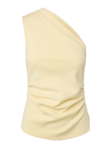 Venice One Shoulder Top - Anise Flower