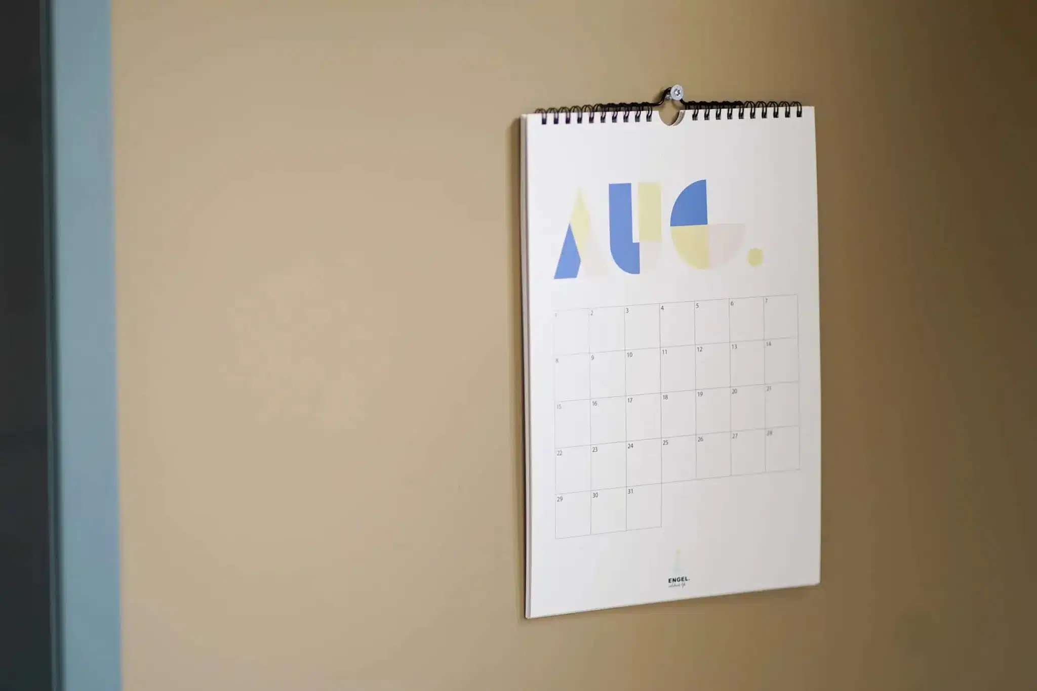 Verjaardagskalender A4