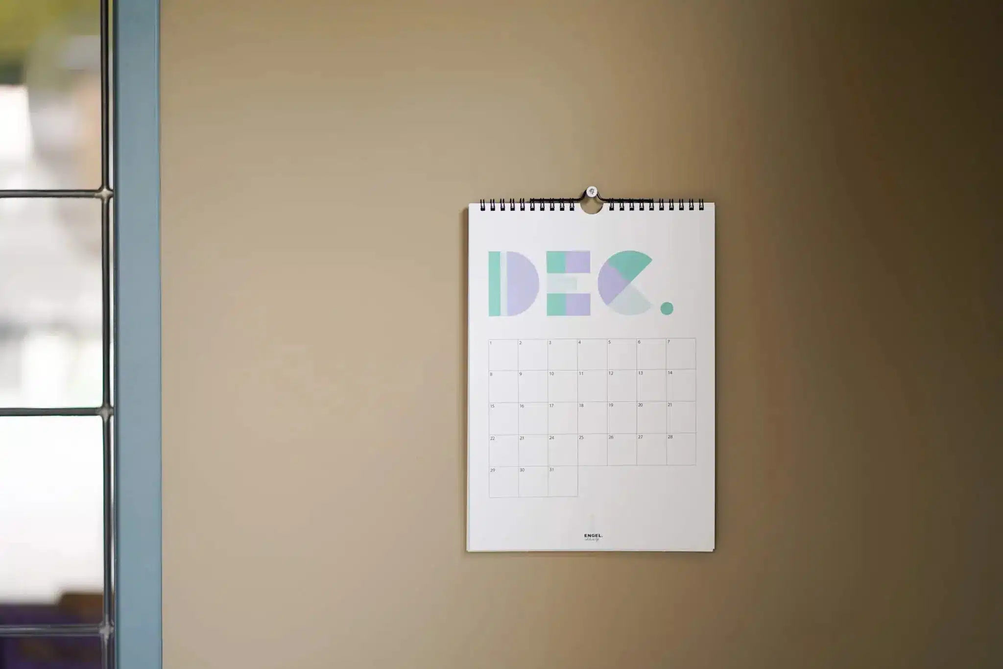 Verjaardagskalender A4